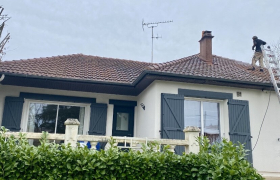 Nettoyage et démoussage de toiture