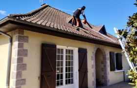 nettoyage de toiture à Saint-Victor