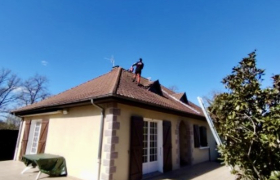 nettoyage de toiture à Saint-Victor