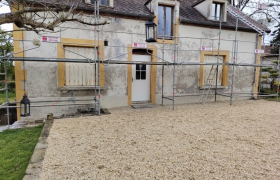 peinture sur façade