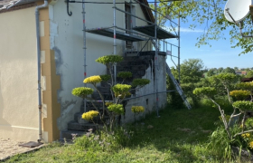  Couvreur à Viplaix - Peinture sur façade